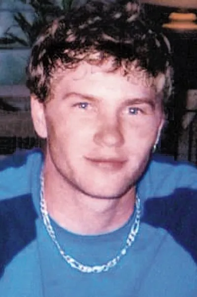 photograph of Chris Groom as a teenager